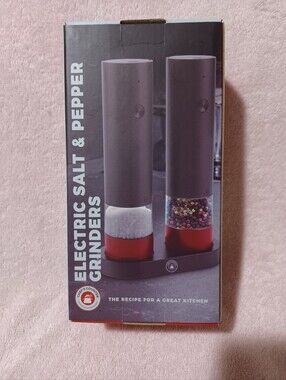 Rechargeable electric salt & pepper grinder